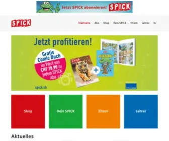Spick.ch(Die schlaue Kinderzeitschrift aus der Schweiz) Screenshot