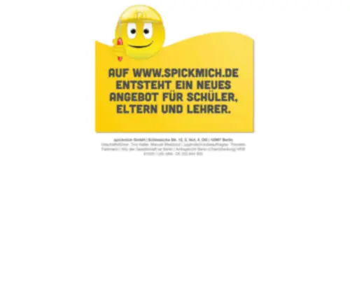 Spickmich.com(Spickmich) Screenshot