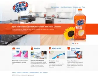 Spicnspan.com(Spic and Span) Screenshot