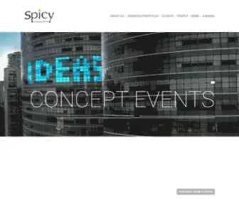 Spicy.gr(Advertising Company) Screenshot