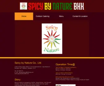 Spicybynaturebkk.com(Spicybynaturebkk) Screenshot