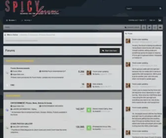 Spicyforum.net(SPICY FORUM) Screenshot