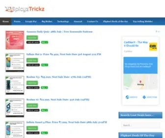 Spicyztrickz.com(Free Recharge) Screenshot