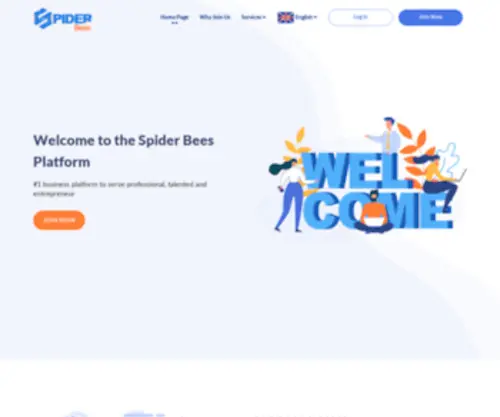 Spiderbees.com(Business Platform) Screenshot