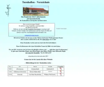 Spiderfoot.com(Turnhallen Verzeichnis Deutschland) Screenshot