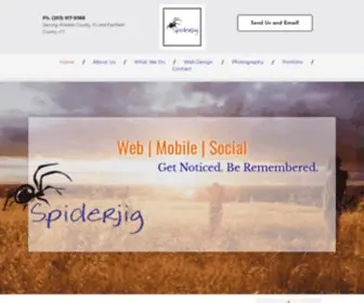 Spiderjig.com(Spiderjig Website Design) Screenshot