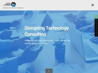Spiderlogic.com(Disruptive Technology Consulting) Screenshot