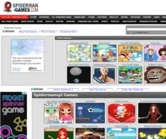 Spiderman-Games.com(Spiderman Games) Screenshot