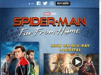 Spidermanfarfromhomemovie.ca(Following the events of Avengers) Screenshot