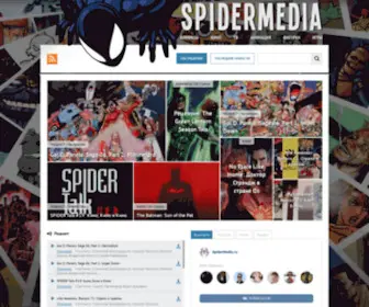 Spidermedia.ru(Главная) Screenshot