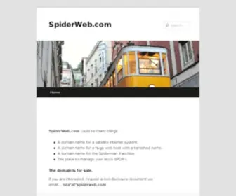 Spiderweb.com(SpiderWeb) Screenshot