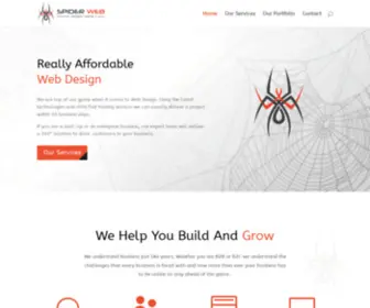 Spiderwebdesign.ie(Spider Web) Screenshot