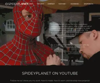 Spideyplanet.com(Spider-Man Costume Replica) Screenshot