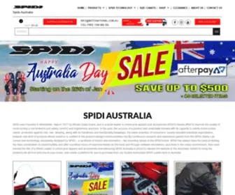 Spidiaustralia.com.au(Spidi-Australia) Screenshot