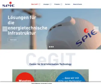 Spie-Cegit.de(Microsoft Azure Web App) Screenshot
