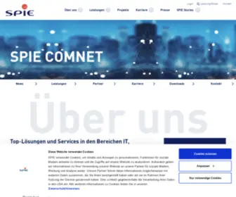 Spie-Comnet.com(Information & Communications Services GmbH) Screenshot