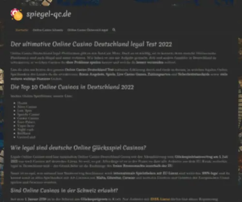 Spiegel-QC.de Screenshot