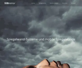 Spiegel-Wand.de(SSBmirror Spiegelwände) Screenshot