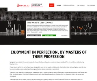 Spiegelau-Perfectservecollection.com(Spiegelau Perfectservecollection) Screenshot