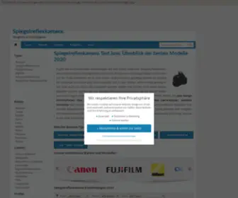 SpiegelreflexKamera.com(Spiegelreflexkamera (DSLR) Test 2021 auf) Screenshot