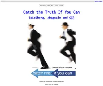 Spielberg-OCR.com(Catch the Truth If You Can) Screenshot