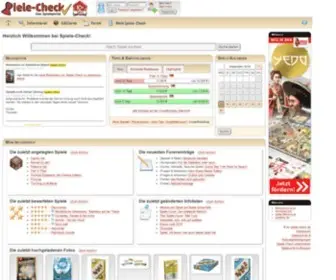 Spiele-Check.de(Das Spieleportal) Screenshot
