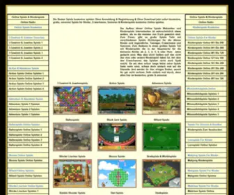 Spiele-Kinderspiele.de(Spiele Kinderspiele Kostenlos Online) Screenshot