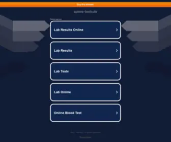 Spiele-Tests.de(Spiele Tests) Screenshot
