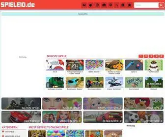 Spiele10.de(Kostenlose Spiele auf) Screenshot