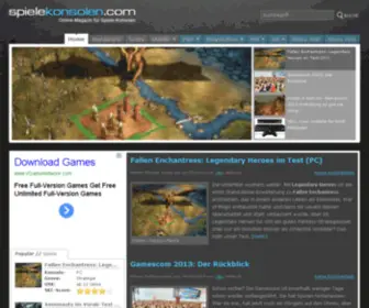 Spielekonsolen.com(Videospiele) Screenshot