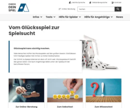 Spielen-Mit-Verantwortung.de(BZgA Check dein Spiel) Screenshot