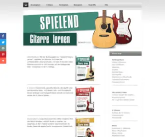 Spielend-Gitarre-Lernen.de(Gitarre & E) Screenshot
