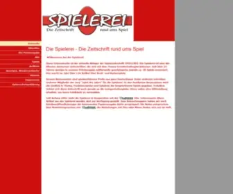 Spielerei.de(Startseite) Screenshot