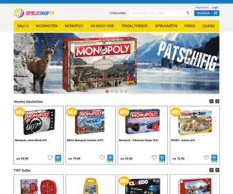 Spieleshop24.ch(Spieleshop 24) Screenshot