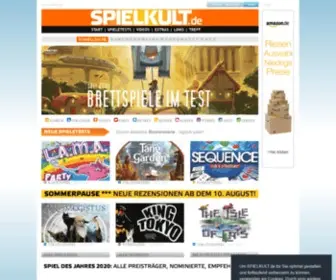 Spielkult.de(Brettspiele im Test) Screenshot