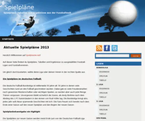 Spielplaene.net(Aktuelle) Screenshot