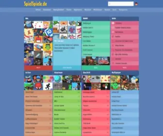 Spielspiele.de(Kostenlose Online Spiele auf) Screenshot