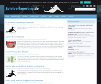 Spielverlagerung.com(Football Analysis) Screenshot