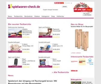 Spielwaren-Check.de(Das) Screenshot