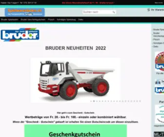 Spielwarenladen.ch(Bruder Spielwaren können Sie bei uns günstig online kaufen √ Fachgeschäft) Screenshot