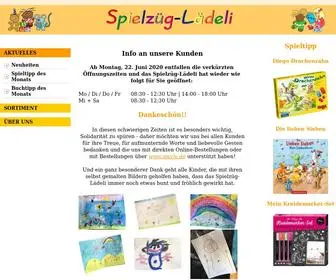 Spielzueglaedeli.de(Spielzüg) Screenshot