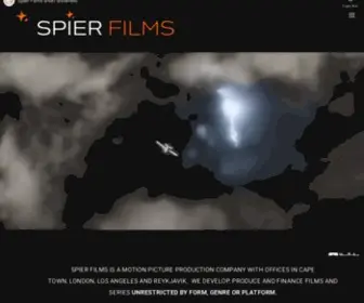 Spierfilms.com(Spier Films) Screenshot