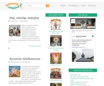SpiewnikreligijNy.pl(Piewnik religijny) Screenshot