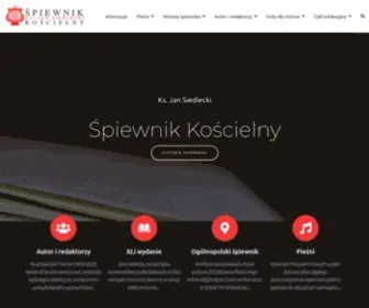 Spiewniksiedleckiego.pl(Piewnik ks) Screenshot