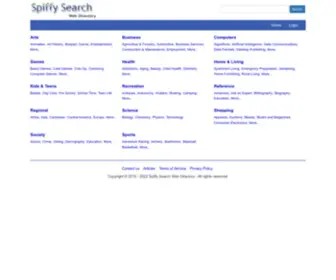 Spiffysearch.com(Spiffy Search Business Directory and Business Listing) Screenshot