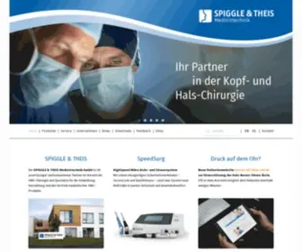 Spiggle-Theis.de(SPIGGLE & THEIS Medizintechnik GmbH) Screenshot