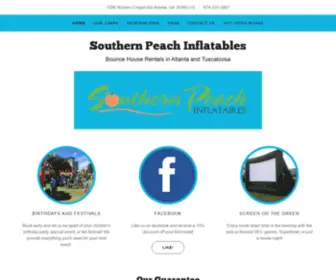 Spijumps.com(Southern Peach Inflatables) Screenshot