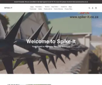 Spike-IT.co.za(Leading supplier of anti) Screenshot