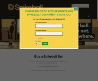 Spikeballaustralia.com.au(Roundnet Australia) Screenshot