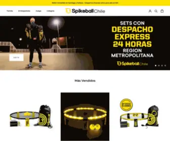 Spikeball.cl(Chile) Screenshot